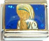 CT9261 Nun on Dark Blue Italian Charm