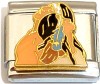 CT6430 Native American Man and Woman Italian Charm