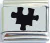 Puzzle Piece Laser Italian Charm