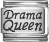 SL368 Drama Queen Laser Italian Charm