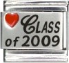 Class of 2009 Laser Italian Charm
