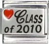 Class of 2010 laser Italian Charm