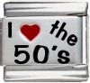 I Love the 50'S Italian Charm 