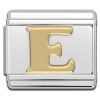 Gold Letter Italian Charms