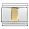 Gold Letter Italian Charms