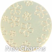 Gold Handwritten Faith Disk