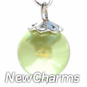 CH437 Peridot Pearl Dangle