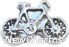 H6508 Bicycle Floating Locket Charm