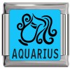 Aries Zodiac Italian Charm on Gold