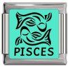 Aries Zodiac Italian Charm on Gold