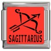 Aries Zodiac Italian Charm on Gold