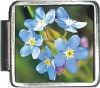 A10028 Blue Flowers Italian Charm