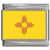 New Mexico Flag Italian Charm
