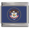 Utah Flag Italian Charm
